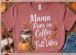 Mama Runs on Coffee & Fall Vibes