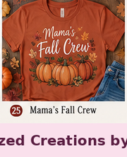 Mama Bear Fall Edition — Personalized Creations by Angela™