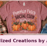 Pumpkin Patch Social Club Mama — Personalized Creations by Angela™