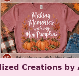 Making Memories with My Mini Pumpkins — Personalized Creations by Angela™