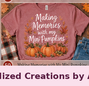Making Memories with My Mini Pumpkins — Personalized Creations by Angela™