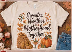 Sweater Weather & Motherhood Together