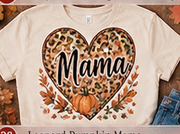 Leopard Pumpkin Mama